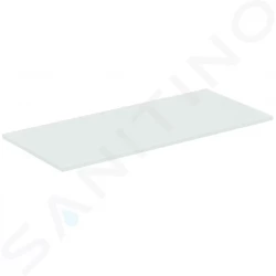 IDEAL STANDARD - Connect Air Vrchní deska 1004 x 18 x 442 mm, lesklý světlý šedý lak (E0851EQ)