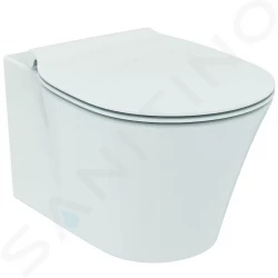 IDEAL STANDARD - Connect Air Závěsné WC se sedátkem SoftClose, AquaBlade, bílá (E008701)