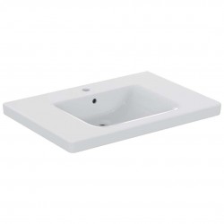 IDEAL STANDARD - Connect Freedom Umyvadlo 80x56 cm, 1 otvor baterii, bílá (E548401)