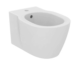 IDEAL STANDARD - Connect Závěsný bidet, s přepadem, otvor pro baterii, Ideal Plus, bílá (E2907MA)