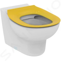 IDEAL STANDARD - Contour 21 WC sedátko dětské 7-11 let (S3128 a S3126) bez poklopu, žlutá (S454579)