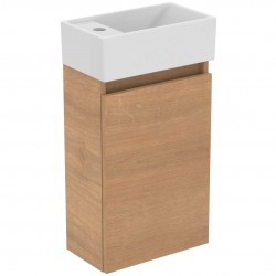 IDEAL STANDARD - Eurovit+ Skříňka s umývátkem, 55x35x20 cm, 1 dvířka, přírodní dub (R0570Y8)