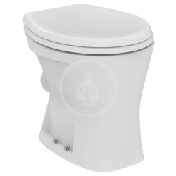 IDEAL STANDARD - Eurovit Stojící WC, zadní odpad, s plochým splachováním, bílá (V310601)