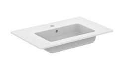 IDEAL STANDARD - Eurovit Umyvadlo 55x45 cm, s přepadem, otvor pro baterii, bílá (E053501)