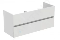 IDEAL STANDARD - Eurovit Umyvadlová skříňka, 55x120x44 cm, 4 zásuvky, lesklá bílá (R0267WG)
