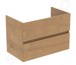 IDEAL STANDARD - Eurovit Umyvadlová skříňka, 55x80x44 cm, 2 zásuvky, dub (R0263Y8)