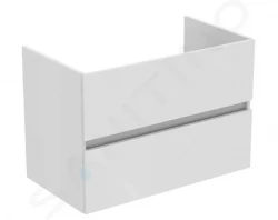 IDEAL STANDARD - Eurovit Umyvadlová skříňka, 55x80x44 cm, 2 zásuvky, lesklá bílá (R0263WG)