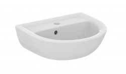 IDEAL STANDARD - Eurovit Umývátko 45x35 cm, s přepadem, otvor pro baterii, bílá (E872101)