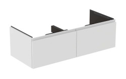 IDEAL STANDARD - Finesse Umyvadlová skříňka, 120x51x37 cm, 2 zásuvky, matná bílá (E3398Y1)