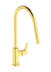 IDEAL STANDARD - Gusto Dřezová baterie, kartáčované zlato (BD408A2)