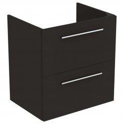 IDEAL STANDARD - i.Life A Skříňka pod umyvadlo, 60x44x63 cm, 2 zásuvky, uhlově matná šedá (T5255NV)