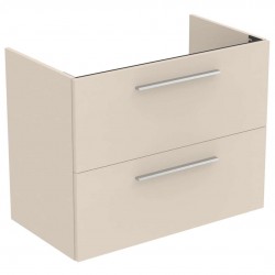IDEAL STANDARD - i.Life A Skříňka pod umyvadlo, 80x44x63 cm, 2 zásuvky, matná písková (T5256NF)
