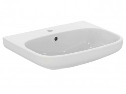 IDEAL STANDARD - i.Life A Umyvadlo 60x48 cm, s přepadem, otvor pro baterii, bílá (T470501)