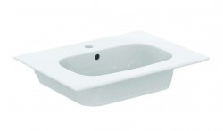 IDEAL STANDARD - i.Life A Umyvadlo 64x46 cm, s přepadem, otvor pro baterii, bílá (T461901)