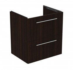 IDEAL STANDARD - i.Life A Umyvadlová skříňka, 58x44x63 cm, 2 zásuvky, kávový dub (T6850NW)