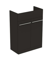 IDEAL STANDARD - i.Life A Umyvadlová skříňka, 60x30x84 cm, 2 dvířka, matná uhlově šedá (T5262NV)