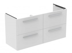 IDEAL STANDARD - i.Life A Umyvadlová skříňka, 63x120x44 cm, 4 zásuvky, matná bílá (T5513DU)