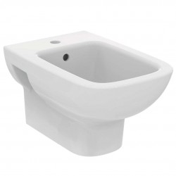 IDEAL STANDARD - i.Life A Závěsný bidet, 355x540 mm, s přepadem, otvor pro baterii, bílá (T471801)