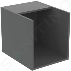 IDEAL STANDARD - i.Life B Boční skříňka, 40x44x51 cm, otevřená, šedý matný křemen (T5323NG)