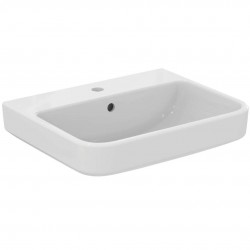 IDEAL STANDARD - i.Life B Umyvadlo 55x44 cm, s přepadem, otvor pro baterii, bílá (T460801)