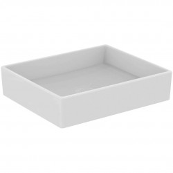 IDEAL STANDARD - i.Life B Umyvadlo na desku 50x42 cm, bez přepadu, bez otvoru na baterii, bílá (T573801)