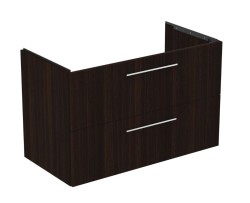 IDEAL STANDARD - i.Life B Umyvadlová skříňka, 100x63x51 cm, 2 zásuvky, levá, kávový dub (T5584NW)