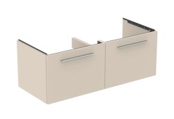 IDEAL STANDARD - i.Life B Umyvadlová skříňka 120x44x51 cm, 2 zásuvky, matná písková (T5277NF)