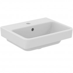 IDEAL STANDARD - i.Life B Umývátko, 45x38 cm, s přepadem, s otvorem na baterii, bílá (T571901)