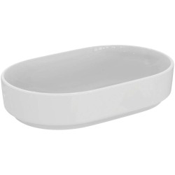 IDEAL STANDARD - i.Life O Umyvadlo na desku 60x38 cm, bez přepadu, bílá (T573101)