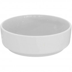 IDEAL STANDARD - i.Life O Umyvadlo na desku, průměr 40 cm, bez přepadu, bílá (T573301)