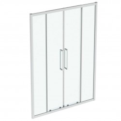 IDEAL STANDARD - i.Life Posuvné sprchové dveře, čtyřdílné, 150 cm, silver bright/čiré sklo (T4951EO)