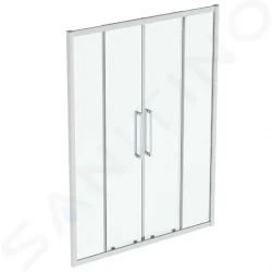 IDEAL STANDARD - i.Life Posuvné sprchové dveře, čtyřdílné, 1500 mm, silver bright/čiré sklo (T4951EO)