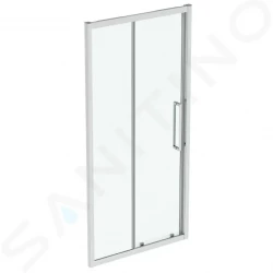 IDEAL STANDARD - i.Life Posuvné sprchové dveře, dvoudílné, 1000 mm, silver bright/čiré sklo (T4941EO)