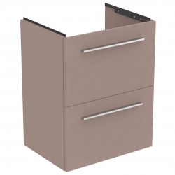 IDEAL STANDARD - i.Life S Skříňka pod umyvadlo, 50x38x63 cm, 2 zásuvky, matná béžová (T5291NH)