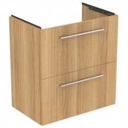 IDEAL STANDARD - i.Life S Skříňka pod umyvadlo, 60x38x63 cm, 2 zásuvky, dub (T5293NX)