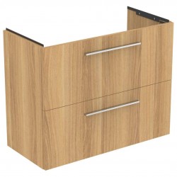 IDEAL STANDARD - i.Life S Skříňka pod umyvadlo, 80x38x63 cm, 2 zásuvky, dub (T5295NX)