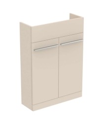 IDEAL STANDARD - i.Life S Umyvadlová skříňka, 60x21x83 cm, 2 dvířka, matná písková (T5298NF)