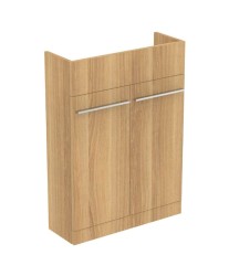 IDEAL STANDARD - i.Life S Umyvadlová skříňka, 60x21x83 cm, 2 dvířka, přírodní dub (T5298NX)