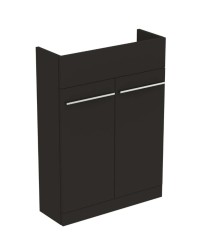 IDEAL STANDARD - i.Life S Umyvadlová skříňka, 60x21x83 cm, 2 dvířka, uhlově matná šedá (T5298NV)