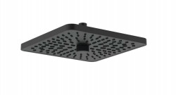 IDEAL STANDARD - Idealrain ALU+ Hlavová sprcha, 26x26 cm, 2 proudy, hedvábná černá (BE223XG)