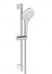IDEAL STANDARD - Idealrain Evo Jet Set sprchové hlavice Diamond, 3 proudy, tyče 60 cm a hadice, chrom (B1762AA)