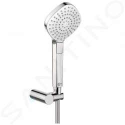 IDEAL STANDARD - IdealRain Evo Set sprchové hlavice Diamond 115, hadice s ruční sprchou, 3 proudy, chrom (B2405AA)