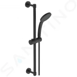 IDEAL STANDARD - Idealrain Set sprchové hlavice, tyče a hadice, černá (BD142XG)