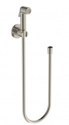 IDEAL STANDARD - Idealspray Bidetová sprška s držákem a hadicí, ocel (B0595GN)