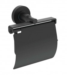IDEAL STANDARD - IOM Držák toaletního papíru s krytem, hedvábná černá (A9127XG)