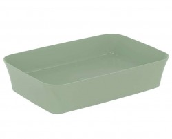 IDEAL STANDARD - Ipalyss Umyvadlo na desku, 55x38 cm, bez přepadu, Sage (E2076X9)