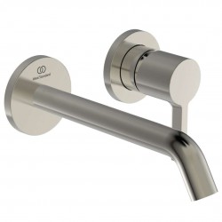 IDEAL STANDARD - Joy Umyvadlová baterie pod omítku, výtok 18 cm, 2-otvorová instalace, Silver Storm (A7378GN)