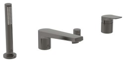 IDEAL STANDARD - La Dolce Vita Baterie na okraj vany, 4-otvorová instalace, Magnetic Grey (BD671A5)