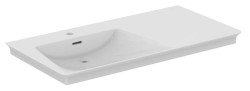 IDEAL STANDARD - La Dolce Vita Umyvadlo, 106x54 cm, levé, s přepadem, otvor pro baterii, bílá (E264601)
