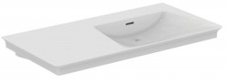 IDEAL STANDARD - La Dolce Vita Umyvadlo, 106x54 cm, pravé, s přepadem, bez otvoru pro baterii, bílá (E270401)